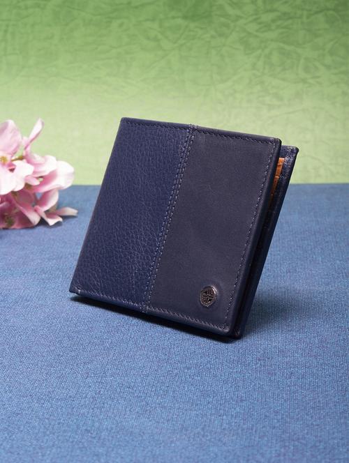 navy leather wallet - 18458743 - Standard Image - 1