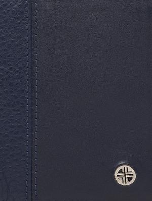 navy leather wallet - 18458743 - Standard Image - 4