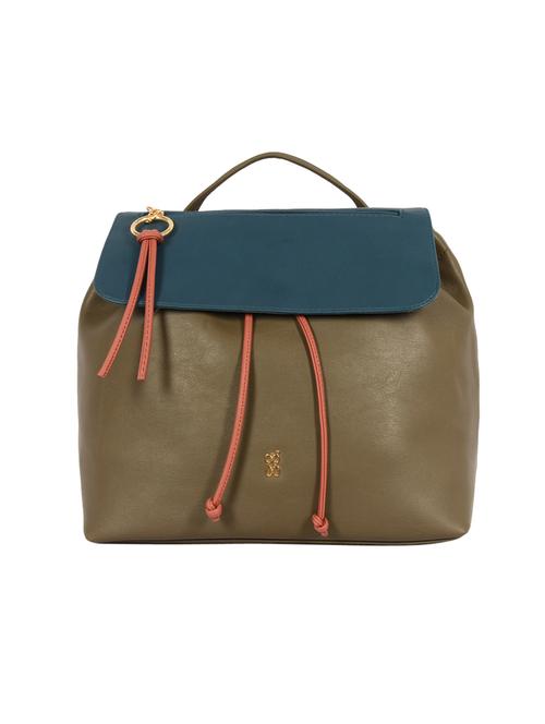 green color block regular sling bag - 18459997 - Standard Image - 1
