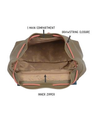 green color block regular sling bag - 18459997 - Standard Image - 3