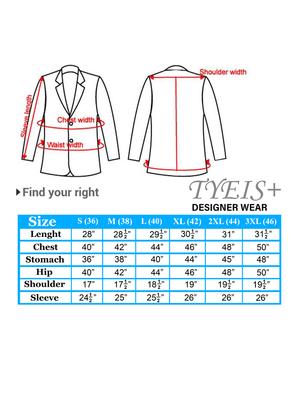 red solid formal blazer - 18460045 - Standard Image - 5