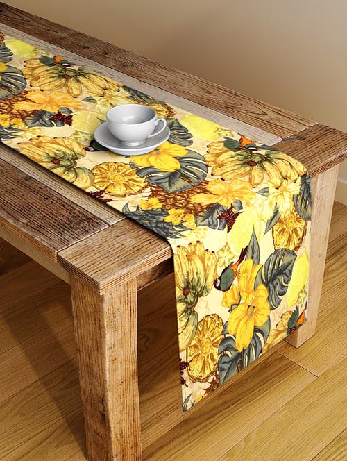 alina decor digital printed table runner for center and dining tabale - 13x56 inch - 18460110 - Standard Image - 1