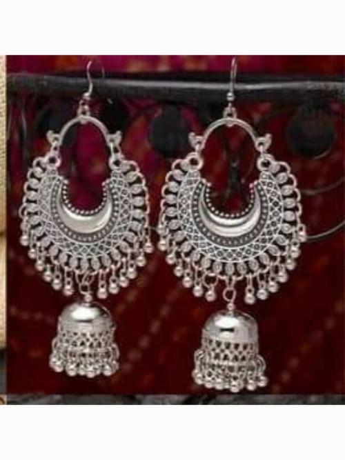 women stylish earring - 18460436 - Standard Image - 1