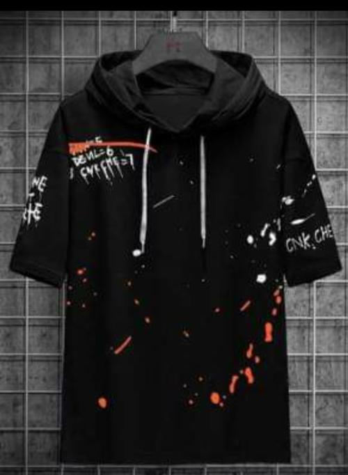 men printed casual tshirt - 18460678 - Standard Image - 1