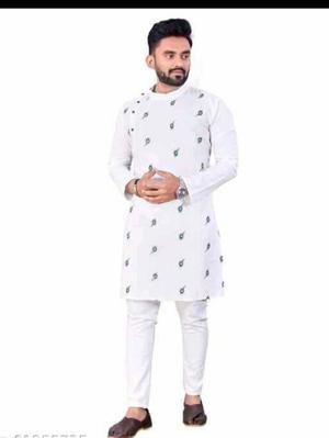 men ethnic wear kurta pajama - 18460902 - Standard Image - 2
