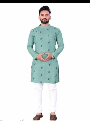 men ethnic wear kurta pajama - 18460904 - Standard Image - 2