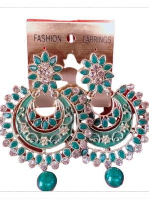 women party wear earring - 18461304 - Standard Image - 2