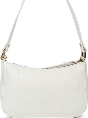 white leatherette (pu) sling bag - 18462731 - Standard Image - 2