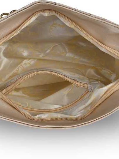 silver leatherette (pu) sling bag - 18462737 - Zoom Image - 4