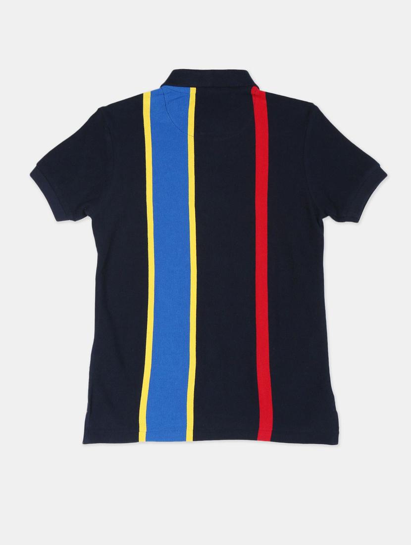 boys navy blue printed t-shirt - 18463986 - Zoom Image - 2