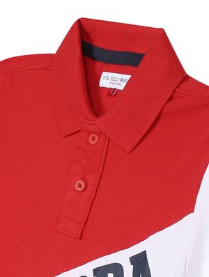 boys maroon color block t-shirt - 18464001 - Standard Image - 4