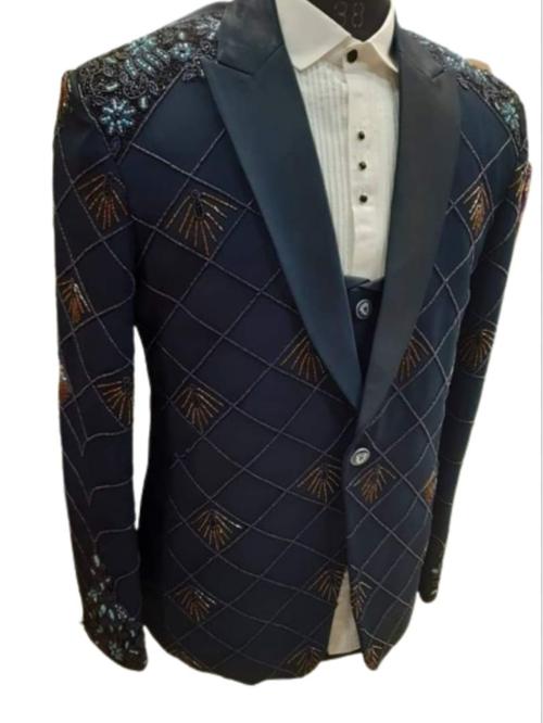 men's party wear three piece suit - 18464696 - Standard Image - 1