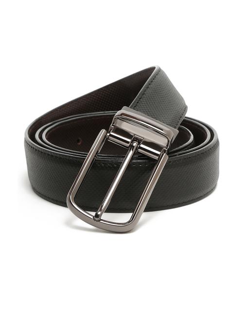 dotted nickle leather belt - 18465843 - Standard Image - 1