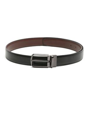 shrunk nickle leather belt - 18465855 - Standard Image - 3