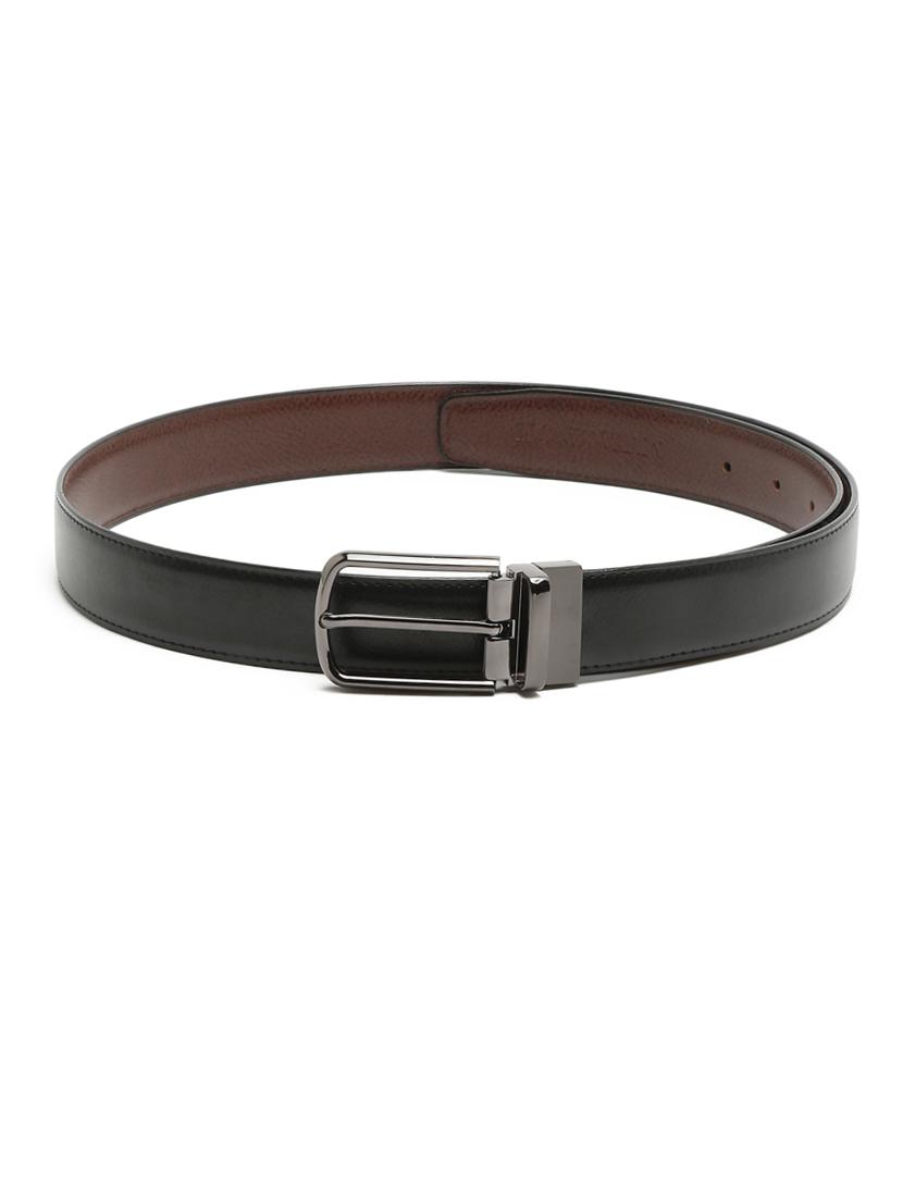 shrunk nickle leather belt - 18465855 - Zoom Image - 3