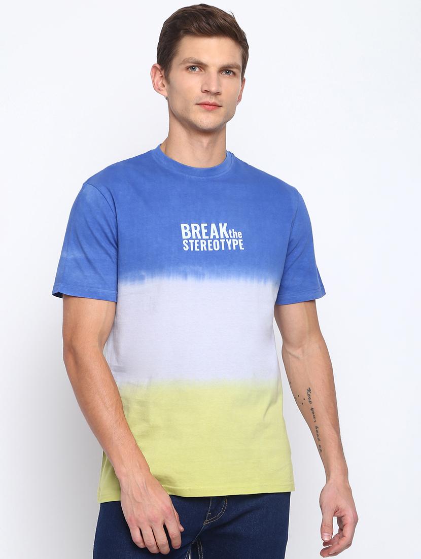 multi colored ombre t-shirt - 18465899 - Zoom Image - 1