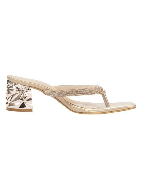 peach embellished toe separator sandal - 18465940 - Standard Image - 1