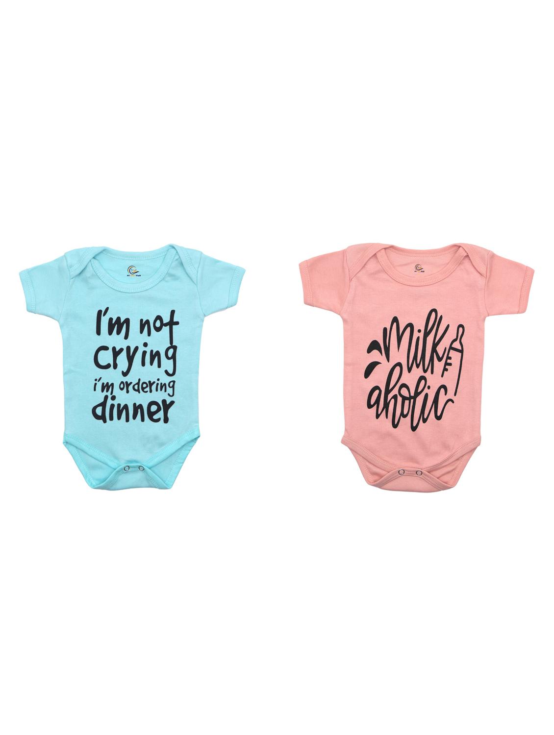 pack of 2 multi colored printed onesies - 18467127 - Zoom Image - 1