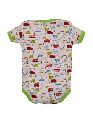 pack of 3 multi colored printed onesies - 18467146 - Standard Image - 3