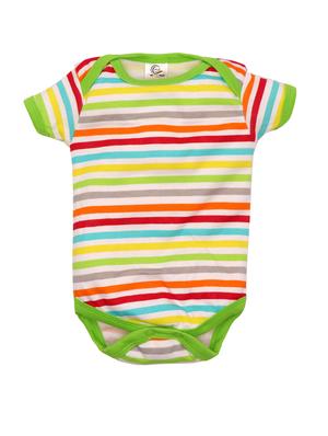 pack of 3 multi colored printed onesies - 18467146 - Standard Image - 4