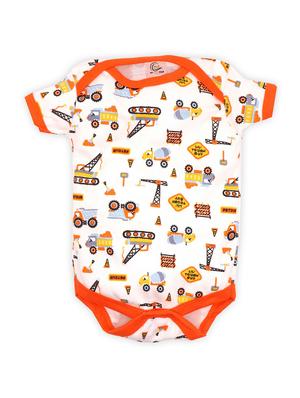 pack of 3 multi colored printed onesies - 18467150 - Standard Image - 3