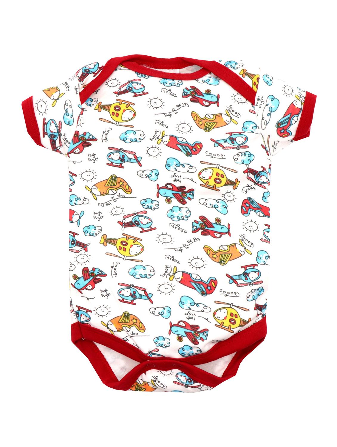 pack of 3 multi colored printed onesies - 18467153 - Zoom Image - 3
