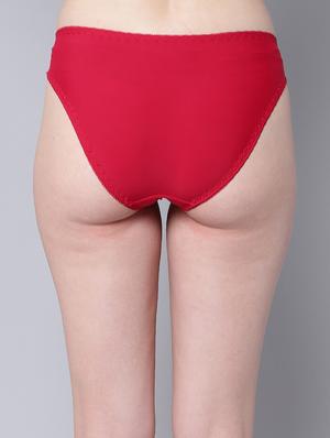 mid rise solid bikini panty - 18468059 - Standard Image - 3