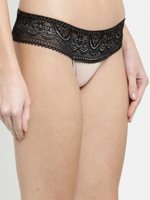 low rise solid bikini panty - 18468087 - Standard Image - 2