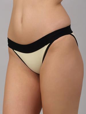 mellow yellow solid bikini panty - 18468111 - Standard Image - 2