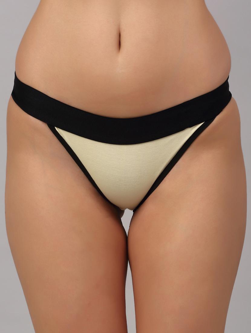 mellow yellow solid bikini panty - 18468111 - Zoom Image - 1
