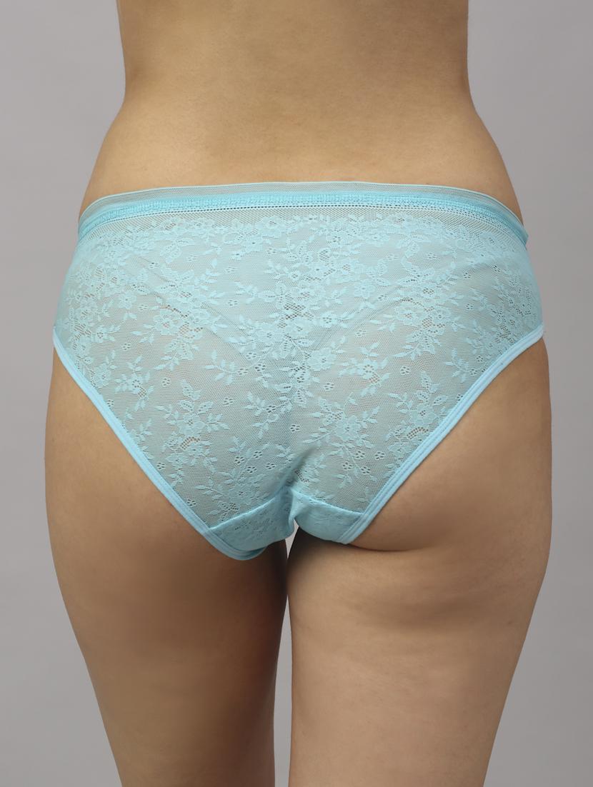 blue lace bikini panty - 18468121 - Zoom Image - 2