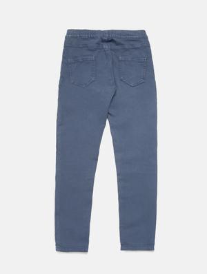 girls blue solid jegging - 18468212 - Standard Image - 2