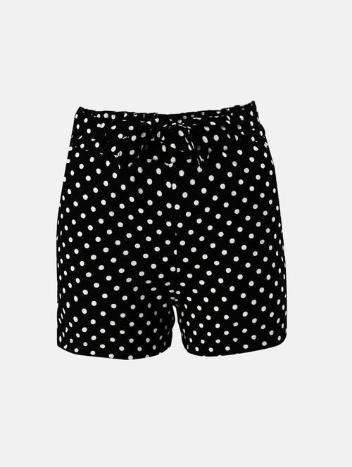 girls black polka dot shorts - 18468217 - Standard Image - 1
