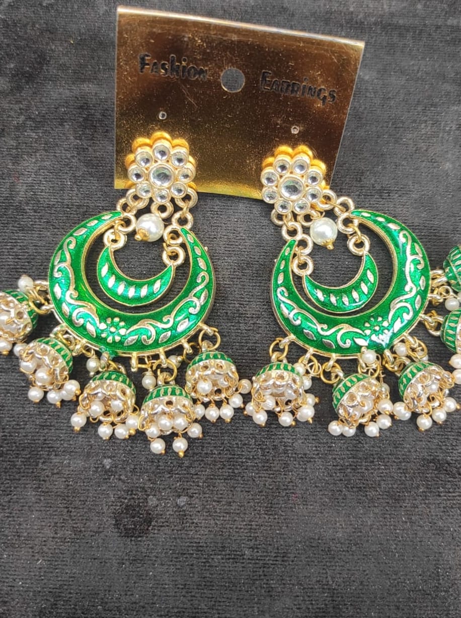 women party wear earring - 18468911 - Zoom Image - 2