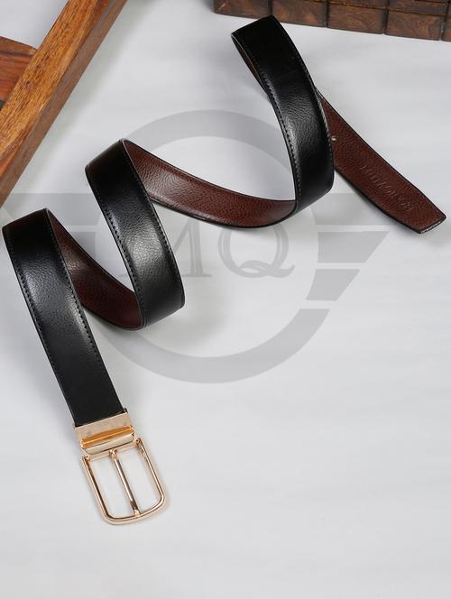 shrunk black leather belt - 18470783 - Standard Image - 1