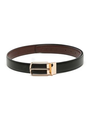 shrunk black leather belt - 18470783 - Standard Image - 4
