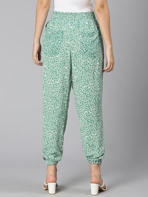 drawstring waist printed jogger - 18471002 - Standard Image - 4