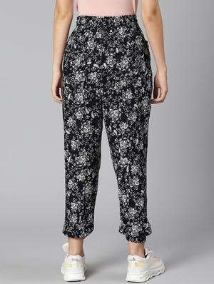 drawstring waist printed jogger - 18471003 - Standard Image - 4