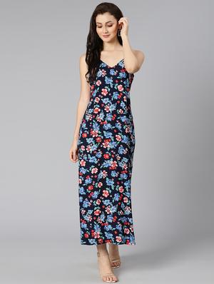 floral print a-line dress - 18471029 - Standard Image - 5