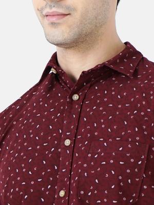 casual shirt, has a spread collar, - 18471431 - Standard Image - 5