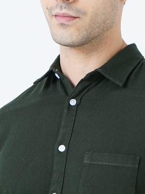 casual shirt, has a spread collar, - 18471444 - Standard Image - 5