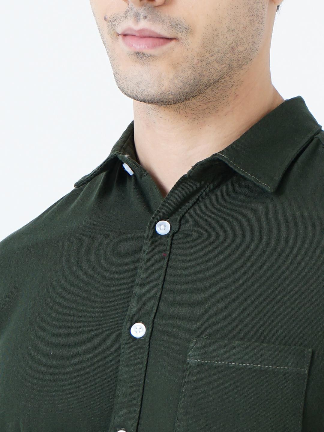 casual shirt, has a spread collar, - 18471444 - Zoom Image - 5