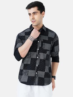 casual shirt, has a spread collar, - 18471453 - Standard Image - 2