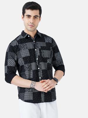 casual shirt, has a spread collar, - 18471453 - Standard Image - 4
