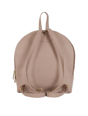mauve solid regular backpack - 18471839 - Standard Image - 2