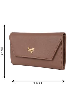 mauve solid wallet - 18471841 - Standard Image - 5