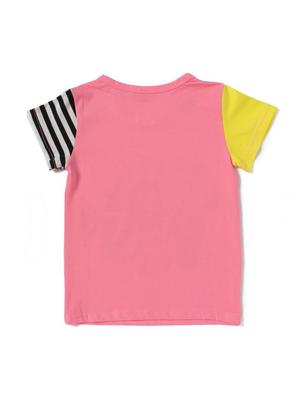 boys round neck graphic print t-shirt - 18472254 - Standard Image - 2