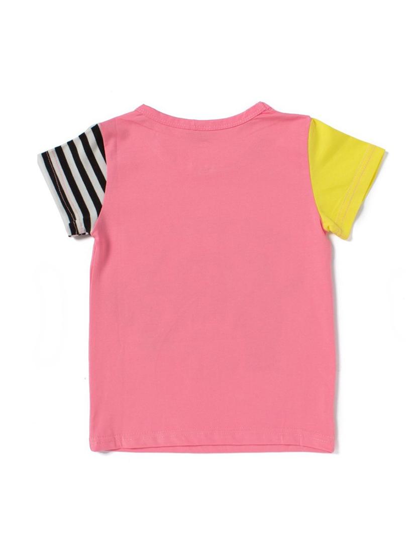boys round neck graphic print t-shirt - 18472254 - Zoom Image - 2