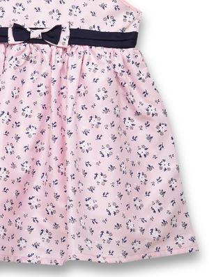 girls pink floral frock - 18473276 - Standard Image - 4