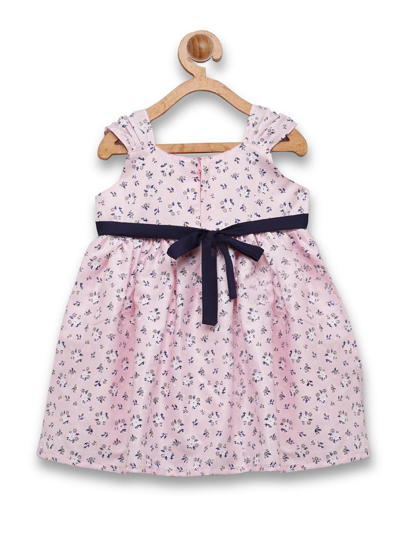 girls pink floral frock - 18473276 - Zoom Image - 2